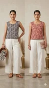 K 812 Vol 2 By Naisha Cotton Printed Reversible Ladies Crop Tops
